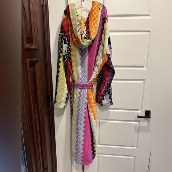 Missoni Home Zig Zag bathrobe size Medium - Picture 2 of 4